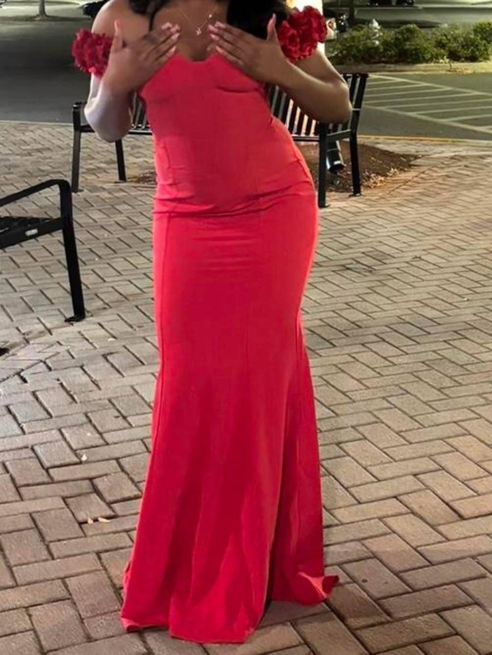 Fashion Nova Red Maxi Dress